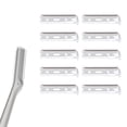 thumbnail image 1 of Cuchillas de repuesto para maquinillas de afeitar faciales Twee zerman de acero inoxidable, 1 of 7