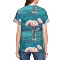 thumbnail image 7 of Wukai Flowers in Glass Vase Youth Unisex Short Sleeve T-Shirt for Boys, Girls, Teens, and Kids-X-Large, 7 of 7