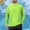 Green, variant on Dianli Gifts Sun Protection Men's Solid Color Breathable Long Sleeve Hooded Sun Shirt with Built-In Face Mask and Finger Sleeves UV Protection Quick-Dry Lightweight Travel