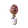 thumbnail image 2 of Toystoory Maceta de árbol de simulación de bonsái para plantas artificiales, maceta decorativa para el hogar, la Oficina, la boda Decoración Rosa, 2 of 6
