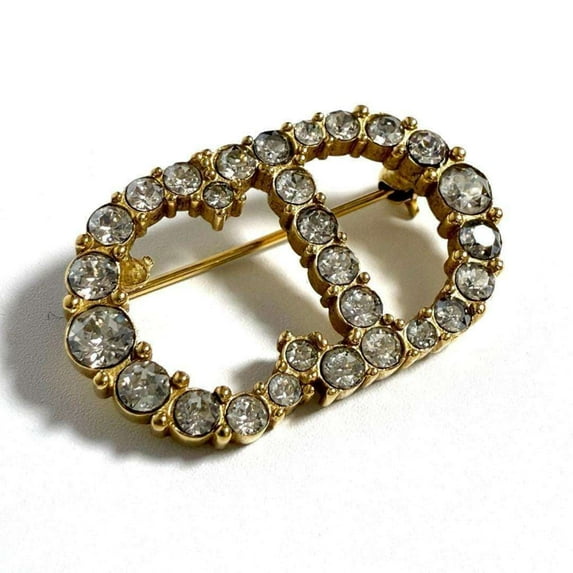 Pre-Owned Christian Dior Dior Women's Clair D Lune Brooch Badge