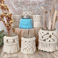 thumbnail image 4 of 2Pcs Handmade Decorations Softer Natural Cotton Bohemia Macrame Cord DIY Wall Hanging Plant Hanger Craft Making Knitting Cord Rope Natural Color, 4 of 4