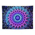 thumbnail image 5 of Shiartex  Tapestry Hippie Tapestry Tapestry Trippy Decor Neon Boho Tapestries Mandala Wall Tapestry for Bedroom Aesthetic Wall Hanging 60x50inch, 5 of 6