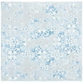 thumbnail image 4 of SAFAVIEH Lagoon Hector Diamond Area Rug, Grey/Blue, 6'7" x 6'7" Square, 4 of 4