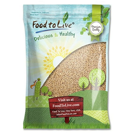 Polka Barley - Pearled Barley, 10 Pounds - Kosher, Raw, Vegan - by Food to Live