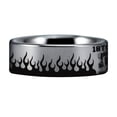 thumbnail image 3 of Trucker Style 2 Tungsten Carbide Ring, 3 of 5