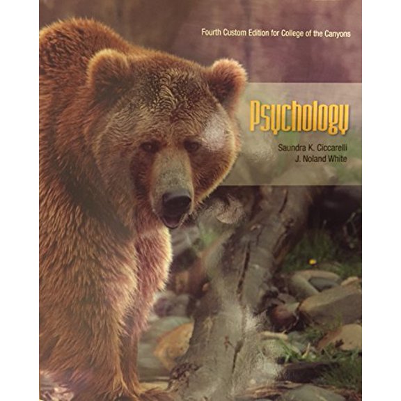 Pre-Owned PSYCHOLOGY >CUSTOM< (Paperback) 1269914111 9781269914116
