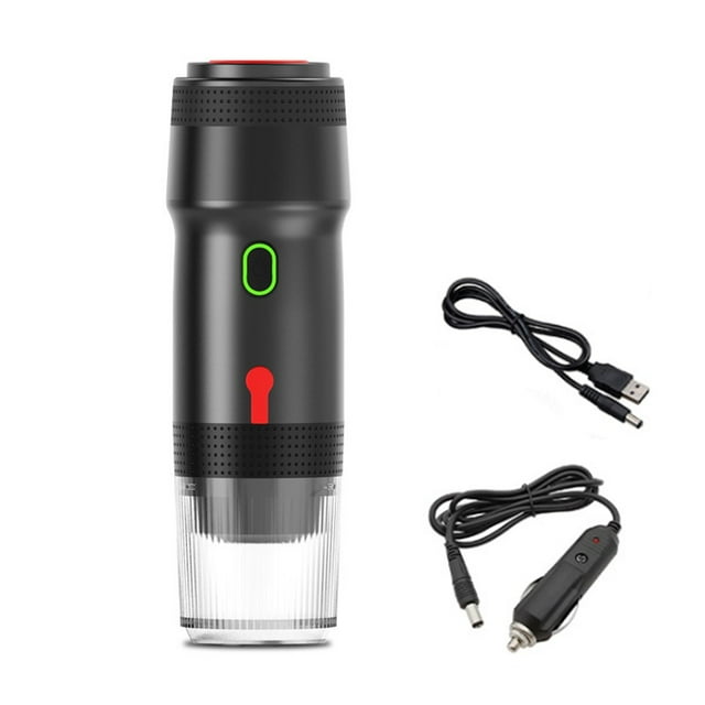 Expresso Coffee Maker Portable Electric Coffee Machine With USB For Outdoor Car