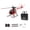Red - 2 Battery, variant on RC ERA C184 MD500 RC Helicopter with One Key Takeoff/Landing, 2.4G 4CH 6-Axis Gyro Single-propeller Aileronless Remote Control Helicopter with Altitude Hold & Optical Flow Positioning - RTF