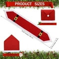 thumbnail image 3 of Hometravel Christmas Table Runner and Chair Covers, Non-Woven Holiday Dining Set, Complete Table Decor Collection for Christmas Parties, Festive Meals, 3 of 8