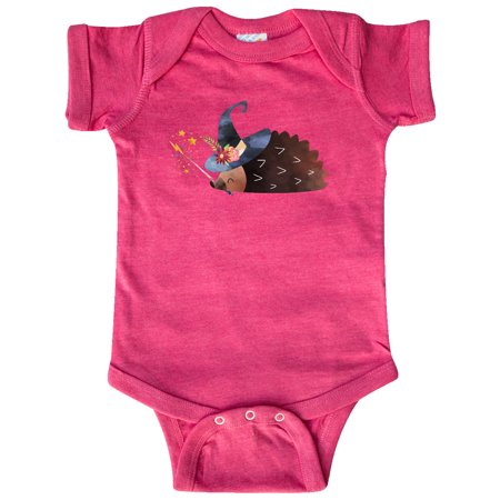 

Inktastic Halloween Witch Hedgehog Gift Baby Boy or Baby Girl Bodysuit