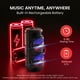 thumbnail image 4 of Altavoz Bluetooth PA portátil PyleUSA 240 W Dual 8 recargable, 4 of 5