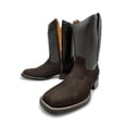 thumbnail image 3 of The Western Shops Men's Western Cowboy Boots – Square Toe, Genuine Leather, Side Zipper, Durable Rubber Heel, 3 of 4
