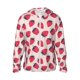 thumbnail image 1 of Fotbe Strawberry Chaqueta con Protección Solar UPF 50+ para Hombre y Mujer, Camisa con Capucha y Bolsillos-Medium, 1 of 7