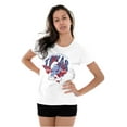 thumbnail image 4 of The Smurfs Are Bigger in Texas State Women's T Shirt Ladies Tee Brisco Brands S, 4 of 5
