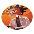 thumbnail image 1 of Falda para árbol de Navidad de Rick y Morty, suave y divertida, decoración navideña de granja con cuello para árbol de Navidad de 36", 1 of 4