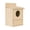 Wood color, variant on lanema Wood Bird House Feeder Tree Mount Design Owl Box For Outdoor Garden Decoration