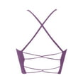 thumbnail image 6 of Bras for Women,Plus Size No Underwire Thin Strap Yoga Sports Bra Fitness Sports Underwear for and Comfort,Sports Bras for Women,Purple,S, 6 of 6