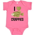thumbnail image 3 of Inktastic Crappie Fishing I Love Crappies Boys or Girls Baby Bodysuit, 3 of 5