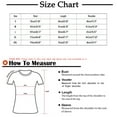 thumbnail image 3 of ICHUANYI ClearanceWomen's Fashion Print Short Sleeve T-shirt Tops Casual Loose Blouse Tops(Black, XL) ICHUANYI WER20232080502832, 3 of 5