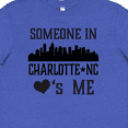 thumbnail image 4 of Inktastic Charlotte North Carolina Someone Loves Me Youth T-Shirt, 4 of 5