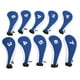 thumbnail image 3 of Funda Para Palos De Golf Con Cremallera, Fundas Para Palos De Golf Lavables Y Duraderas De Apertura Amplia Juego De 10 Azul Real Para Campo De Golf Para Transporte ANGGREK Cremallera Blanca, 3 of 8
