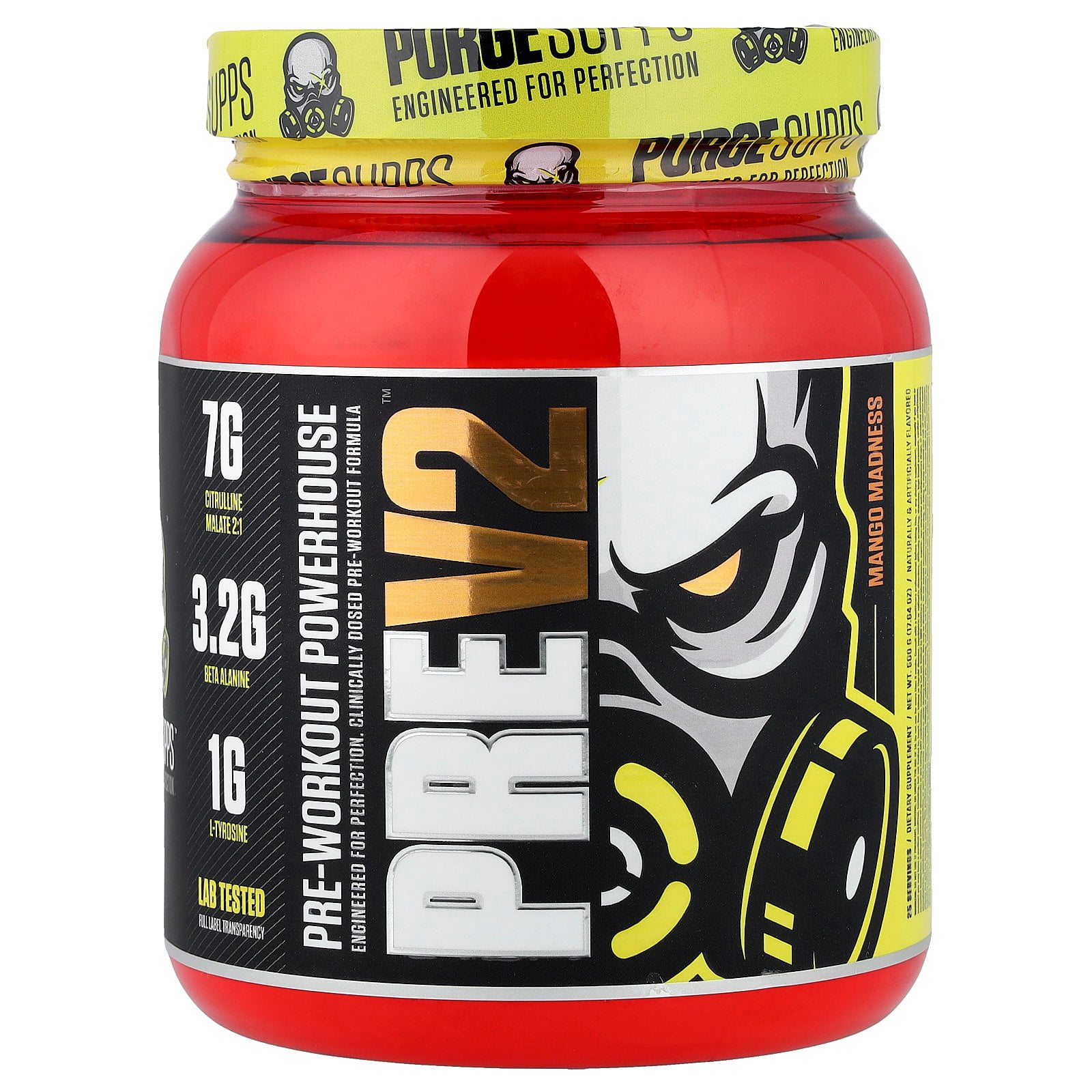 MuscleSport Pre V2, Pre-Workout Powerhouse, Candy Riot, 17.64 oz