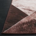 thumbnail image 4 of SAFAVIEH Faux Hide Cuthbert Diamond Area Rug, Light Brown/Brown, 3' x 5', 4 of 12