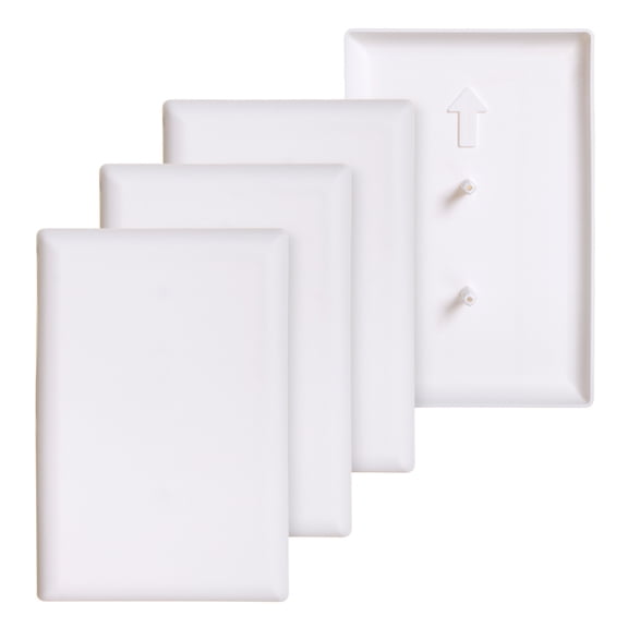 Dreambaby CoverPlug Paintable Outlet Plug Cover for Baby Safety -Electrical Wall Plate Socket Guard Protector (4 Pack)