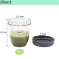 thumbnail image 2 of Blender Cups And Flat Lids Replacement Parts Compatible With Nutribullet, 2 of 4