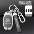 thumbnail image 3 of Nueva funda protectora para llave de control remoto de automóvil de aleación de zinc adecuada para accesorios de llave de automóvil plegables SAIC Maxus T60 G10 G50 V80, 3 of 5