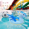 thumbnail image 4 of Flotador de piscina de dinosaurio para niños, Flotador de piscina inflable para piscinas con sonido Zizi, Juguetes inflables para piscina para verano, 4 of 5