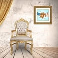 thumbnail image 3 of Alvez, A. - Perez, A. 20x20 Gold Ornate Wood Framed with Double Matting Museum Art Print Titled - Bear and clothes, 3 of 4