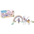 thumbnail image 1 of Playmobil Pegaso con arcoíris y figuras, 1 of 7