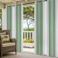 thumbnail image 3 of Sage Green Grey Stripe Outdoor Curtains for Patio Waterproof,Windproof Privacy Curtains with Weighted Bottom,Farmhouse Simple Striped Outside Drapes for Picnic Garage Backyard Cabana 54"x108" 2 Panel, 3 of 8