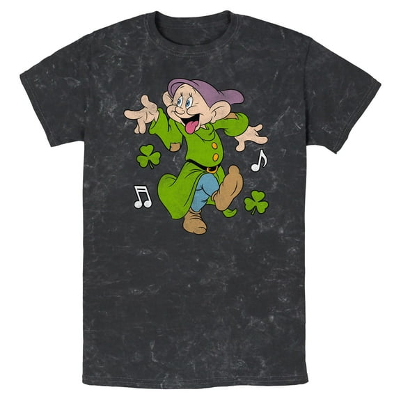 Men's Disney St. Patrick's Day Dopey Dance  Graphic T-Shirt