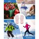 thumbnail image 5 of Pantalla táctil impermeable más terciopelo de algodón grueso cálido y lindo para montar al aire libre, 5 of 5