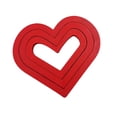 thumbnail image 3 of Día de San Valentín Diy Puzzle Heart Forma Ornament rojo para regalos de aniversario decoración de 10x11cm decoración romántica multipropósito, 3 of 9