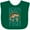 Green, variant on Inktastic Born to Fish Boys or Girls Baby Bib