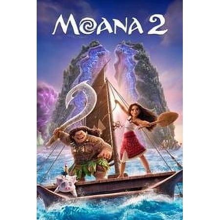 Moana 2 (2024) English Movie DVD
