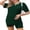Green, variant on Women's Maternity Pajamas Sets 2 Piece Outfits Short Sleeve Shirts and Biker Shorts Pregnancy Loungewear Mama Clothes