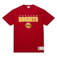 thumbnail image 2 of Men's Mitchell & Ness  Red Houston Rockets Hardwood Classics Throw It Back Premium T-Shirt, 2 of 5