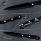 thumbnail image 2 of Juego de 6 Cuchillos de Filete Myvit Negro Acero Inoxidable Alto Carbono, 2 of 9