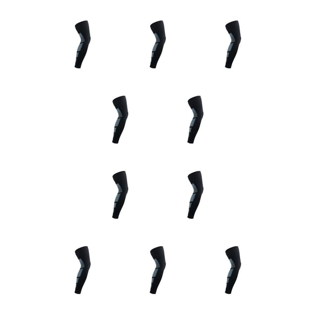 Eigraketly Calcetines de compresión Alivio del dolor Pierna Becerro Soporte Brace Medias largas hasta el muslo Type1 NO1