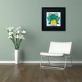 thumbnail image 5 of Trademark Fine Art 'Ribbit the Frog' Canvas Art by Design Turnpike, White Matte, Black Frame, 5 of 8
