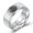 Silver, variant on Couples Rings Titanium Steel Matching Bands For Her And Him Geometric Stainless Steel Promise Rings Fashion Jewelry Set