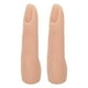 thumbnail image 1 of M Buder Dedo de Práctica de Silicona Flexible para Uñas Acrílicas Tatuajes Acupuntura Color Beige 2 Piezas (8 cm / 3.1 inches) Herramienta Entrenamiento Profesional, 1 of 9