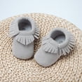 thumbnail image 5 of HsdsBebe Baby Girls Shoes Infant Booties Tassel Moccasins for Newborn 3-18M, 5 of 9