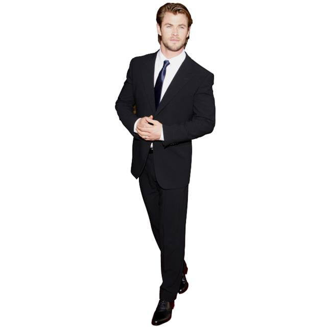 Life Size Cutout Blue Suit Chris Hemsworth