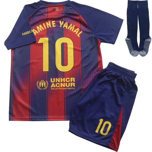 Conjunto infantil de camiseta, shorts y medias de fútbol CEKFAX 2025/2026 #10